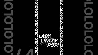 『LADY CRAZY』の文字素材だよ~! #LADYCRAZY #HIMEHINA #ヒメヒナ