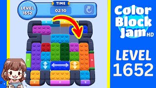 Soluzione del Livello 1652 di Color Block Jam