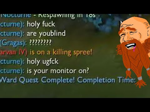 Gragas vs Zyra || Our NOCTURNE Hates everyone