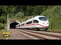 Feel The 300km H Germany ICE High Speed Trains Frankfurt Köln 4K