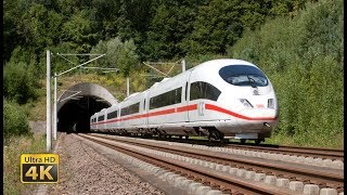 Feel the 300km/h - Germany ICE High speed trains - Frankfurt - Köln [4K]