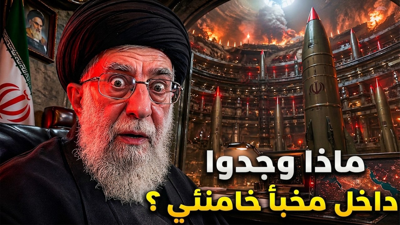 ماذا وجدوا داخل مخبأ خامنئي السري؟