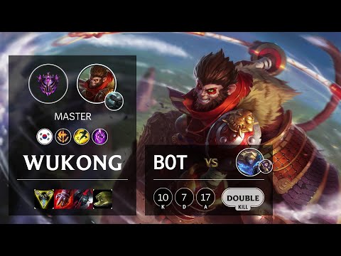 Wukong Bot vs Ezreal - KR Master Patch 10.14