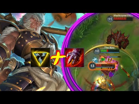 WUKONG GAMEPLAY - BEST BUILD VS MALPHITE - LEAGUE OF LEGENDS WILD RIFT