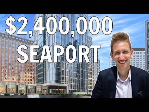 Boston Condo Tour | UNBELIEVABLE $2.4 Million Luxury Apartment in Echelon Seaport
