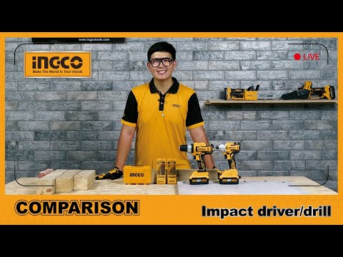 Similarities and differences between impact drill and impact driver| INGCO