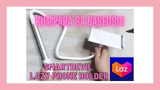 SMARTDEVIL 360 ROTATION CLIP LAZY BED HANDPHONE HOLDER COMPARED WITH BASEUS PHONE HOLDER ANO MAS OK?