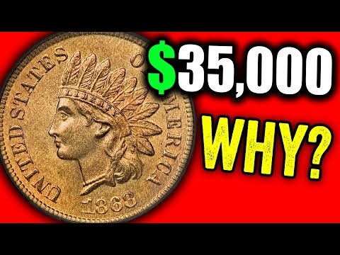 THESE INDIAN HEAD PENNIES ARE WORTH MONEY!! 1868 INDIAN HEAD PENNY ERRORS