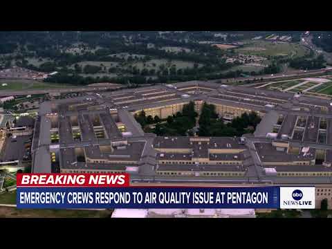 Partial lockdown at Pentagon after 'hazardous materials incident' reported