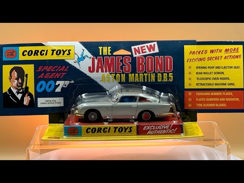 License To Corgi! The “new” Retro James Bond DB5 Offers Thrills! 