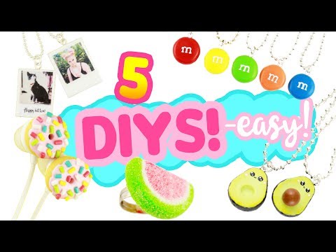 5 EASY DIY’s - Fun Clay Crafts Compilation!