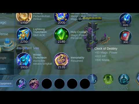 JHONSON MAGE BUILD BETA TEST. meta? #mlbb