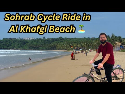 Sohrab Cycle Ride in Al khafgi Beach | Saudi Arabia 🇸🇦