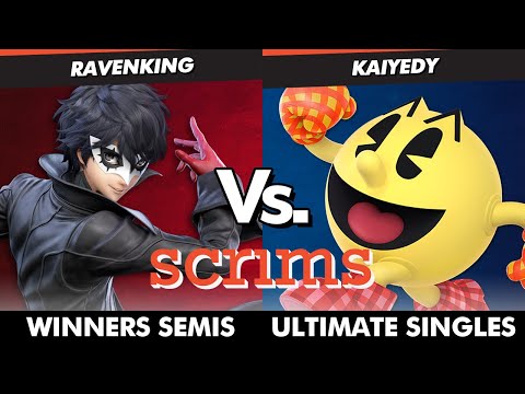 Scrims Showdown 38 Winners Semis - Ravenking (Joker) Vs. Kaiyedy (PAC-MAN) SSBU Ultimate Tournament