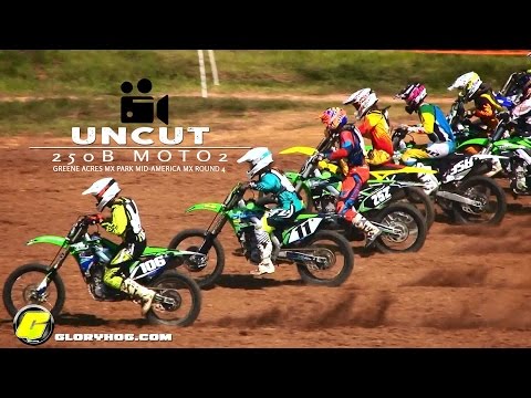 UNCUT: 250B Moto 2 Greene Acres MX Mid-America MX RD4 - Glory Hog Media