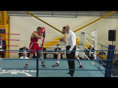 Oskar Smykiel Boxing Championship Scotland (final 75kg) 2017