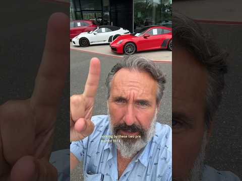 Porsche 911 Carrera brakes compared to a Carrera S, and what PASM with 10mm lowered looks like.