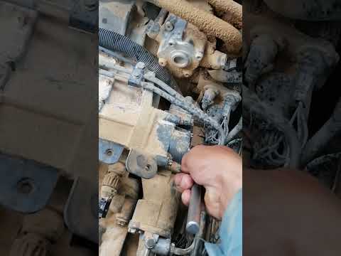 Actros Mercedes Benz manual transmission, gear malfunction, how to remove gear, to neutral