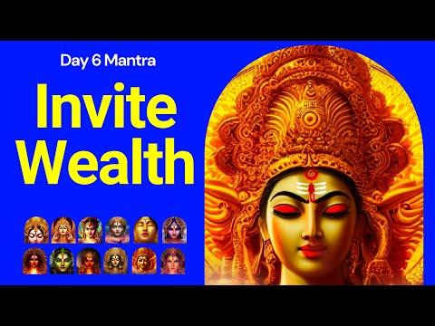 POWERFUL! Ashtalakshmi Stotram Lakshmi Wealth Mantra | Day 6/12 Day Devi Mantras for Prosperity |