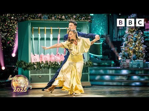 Melanie Blatt & Kai Widdrington Theatre Jazz to Santa Baby by Pussycat Dolls ✨ BBC Strictly 2025