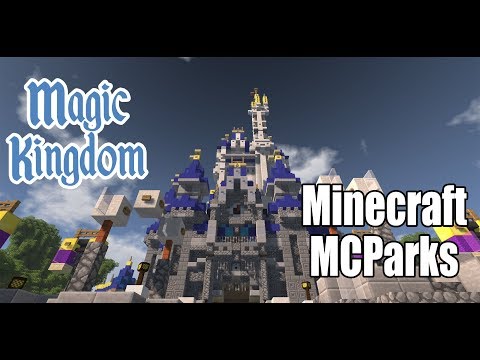 Magic Kingdom Minecraft Shaders Walkthrough MCParks