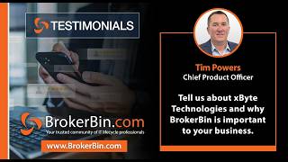 BrokerBin Testimonial - XByte Technologies