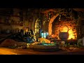 4 Hour Relax With A Purring Dragon Pup Crackling Fireplace Potion Brewing Cauldron Cozy Quiet ASMR