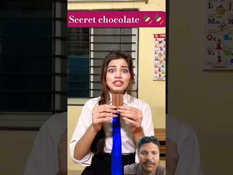 secret chocolate 🍫 in school 😱|| Jashvi Vishvi || #shorts #youtubeshorts #trending #viralvideo