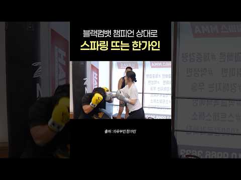 종합격투기 챔피언 은퇴 시킬뻔한 한가인