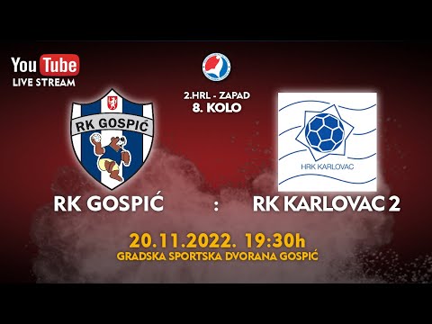 22-23 8.kolo RK Gospić - RK Karlovac 2 (20.11.2022.)