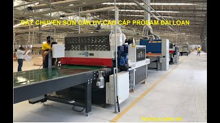 FUVICO. DÂY CHUYỀN SƠN CÁN UV TASAN ĐÀI LOAN