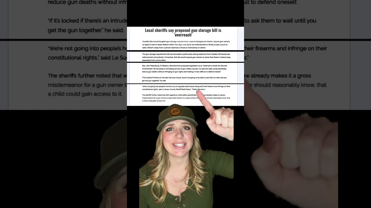 OVERREACH: Says the Sheriff's in MN! #shortsvideo #shorts