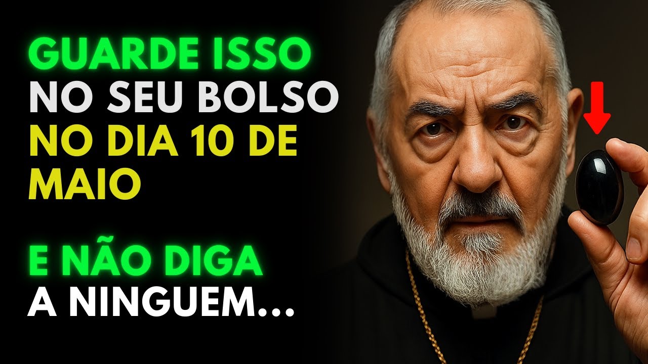 Padre Pio: Se você guardar ISSO no bolso, seus problemas de DINHEIRO vão acabar