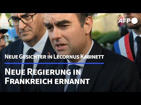 Neue Regierung in Frankreich ernannt | AFP