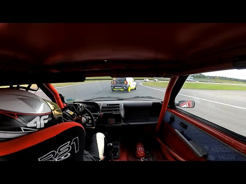Sebastian Grabias, Fiat Cinquecento - 3 runda WSMP Tor Poznań - 28.08.2020
