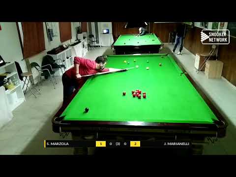 TUSCANY SNOOKER ACADEMY - REG. FIBIS TOSCANA CAT. C 2020/21 - S. MARZOLA vs J. MARIANELLI