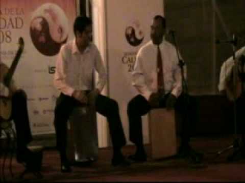 Mano a mano de cajones peruanos (Danza y Música negra del Perú)