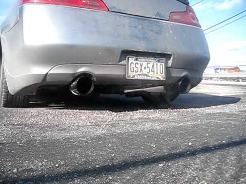 G35 HKS Hi Power True Dual Exhaust