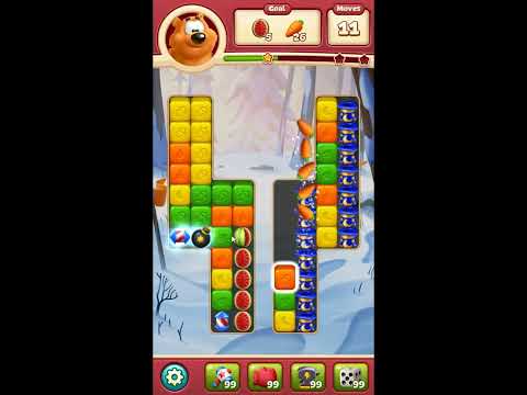 Toon Blast Level 7722 - NO BOOSTERS 🐻🐺🐱 | SKILLGAMING ✔️