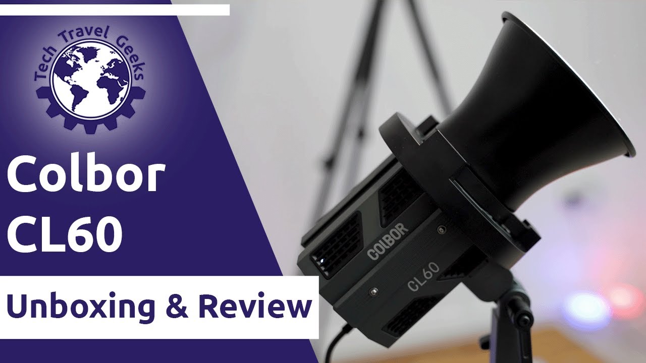 COLBOR CL60 COB Video Light – Unboxing and Review