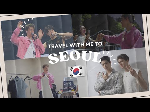 Performing 'Hey Hello' for the first time with Cha Eun-Woo + BTS | Peder Elias Vlog