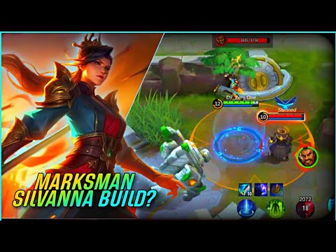 PRO BUILD THAT YOU DON'T WANT TO TRY IN SOLO RANK! | MM SILVANNA GAMEPLAY | MOBILE LEGENDS BANG BANG