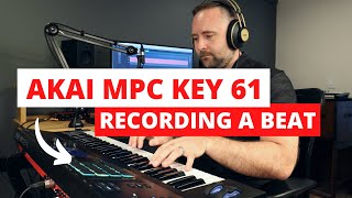 Video thumbnail for Akai MPC Key 61 - Recording a Beat with Plugins, Drums, and Vocals by DSoundman