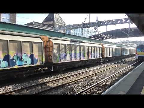 DB Cargo UK Class 66 no: 66035 @ Newport {6V50} 18/03/2022.