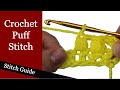 Crochet Puff Stitch Stitch Guide