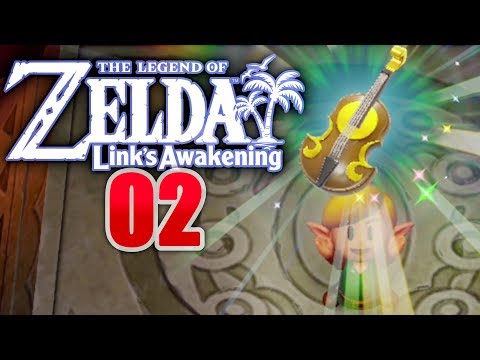 The Legend of Zelda Link's Awakening (SWITCH) - Walkthrough Part 2 - Goponga Swamp & Bottle Grotto