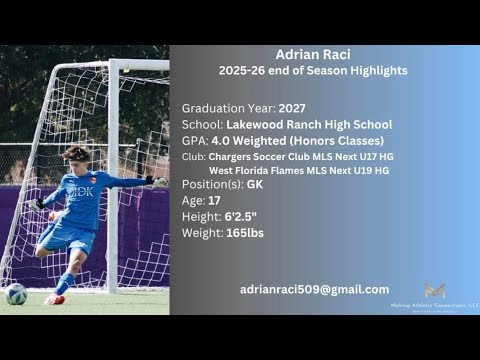  Second half of the 2025-2026 MLS NEXT season highlights with the with MLS NEXT CHARGERS U17/WFF U19