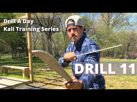 Double Sticks Drill 11 of Drill A Day Kali Martial Arts Training Series