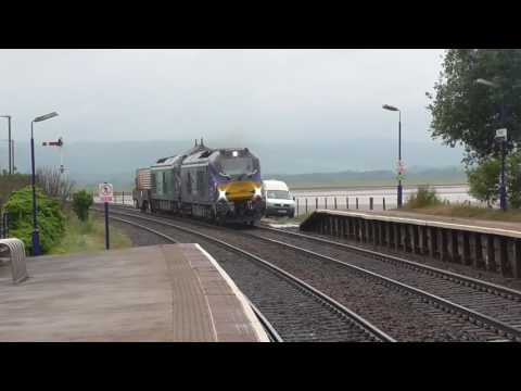 68027/68016 6k73 Sellafield - Crewe flask , 4th July 2017