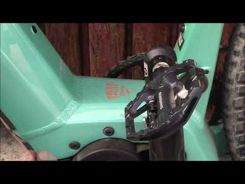 Shimano PD-EH500 Dual Platform/SPD Pedal, Pin Installation